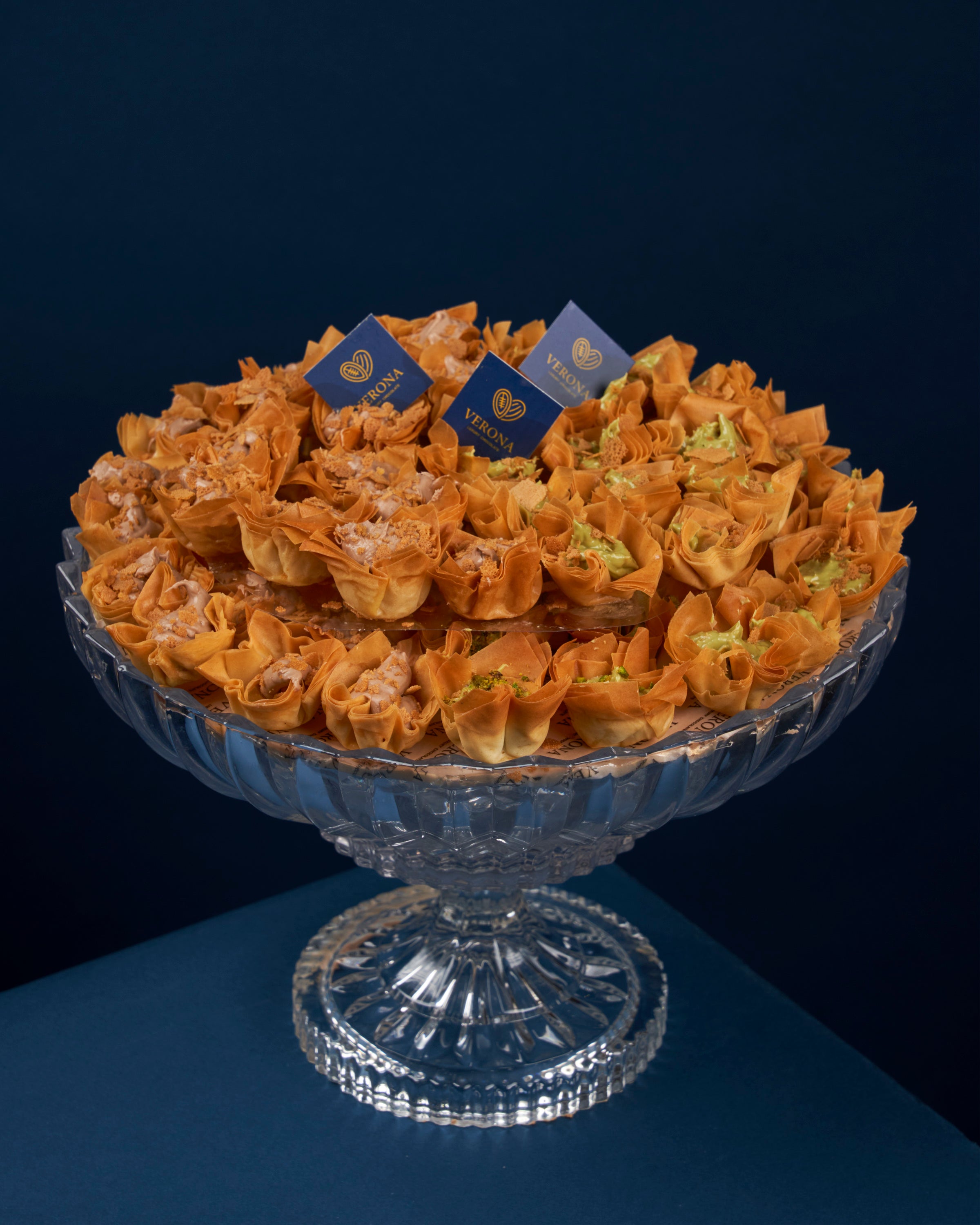 صينية قلاش فيرونا الكريستالية - مكس (G2)