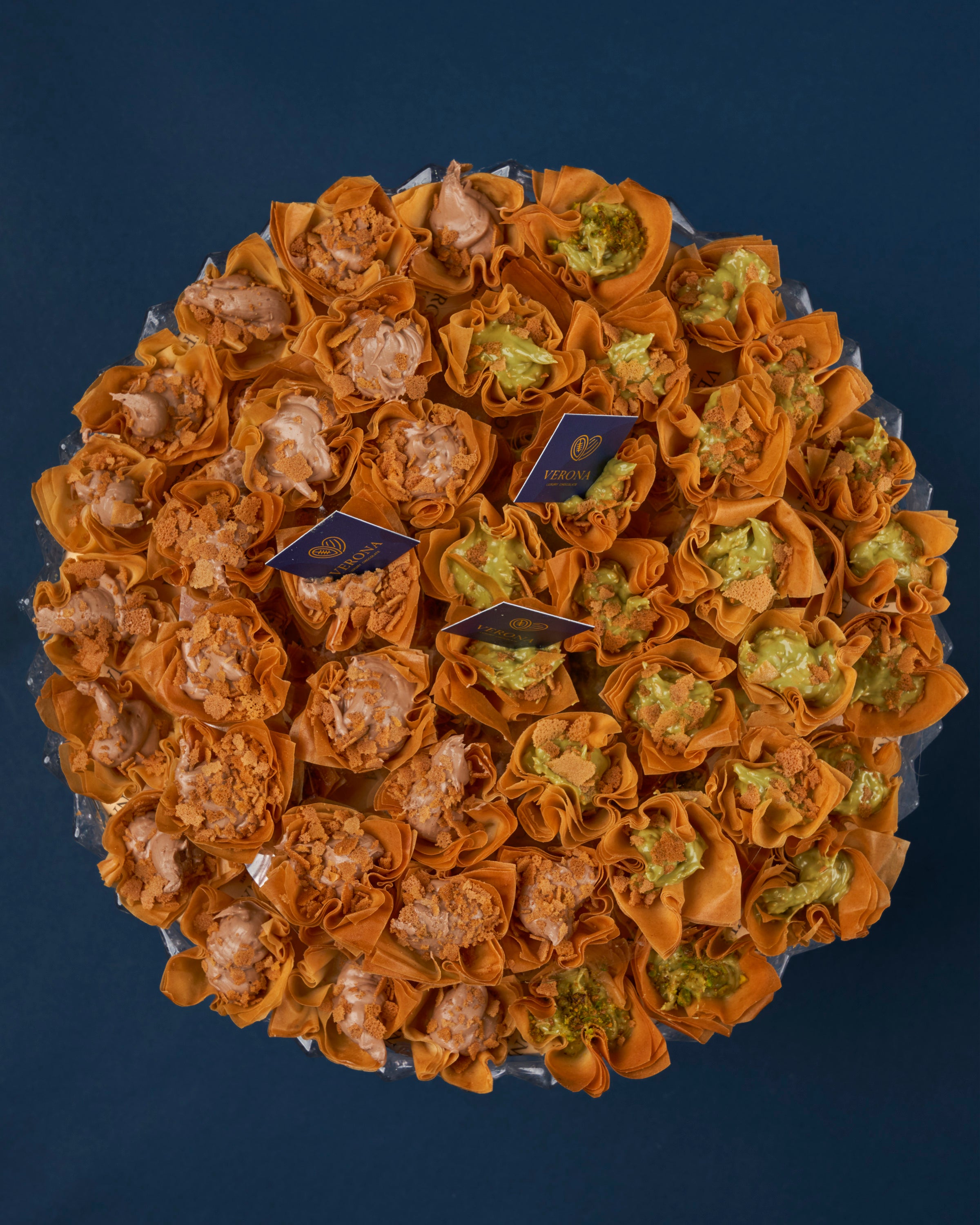 صينية قلاش فيرونا الكريستالية - مكس (G2)