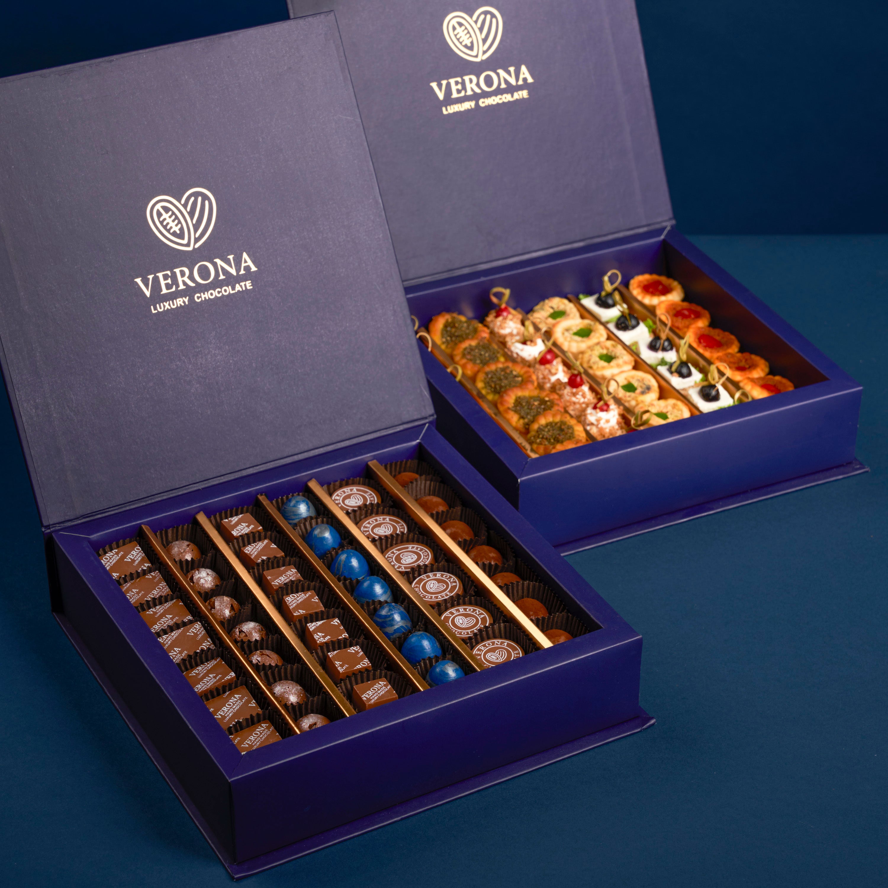 Chocolate and Savory Box for Visitors